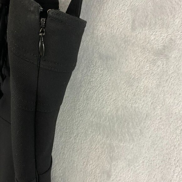 Diane von Furstenberg Sweetheart Scottland Mini Dress Women's 4 Black Sleeveless - Picture 13 of 16